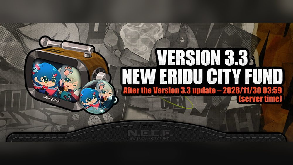 Zenless Zone Zero 3.3 New Eridu City Fund banner